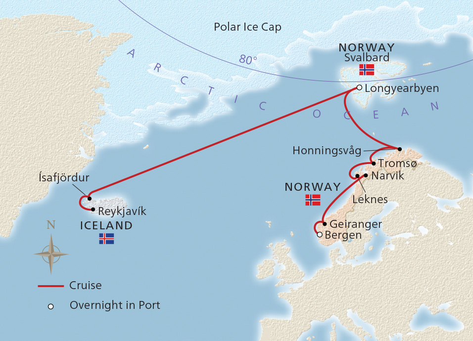 Iceland & Norway's Arctic Explorer Ocean Cruise Overview Viking Ocean
